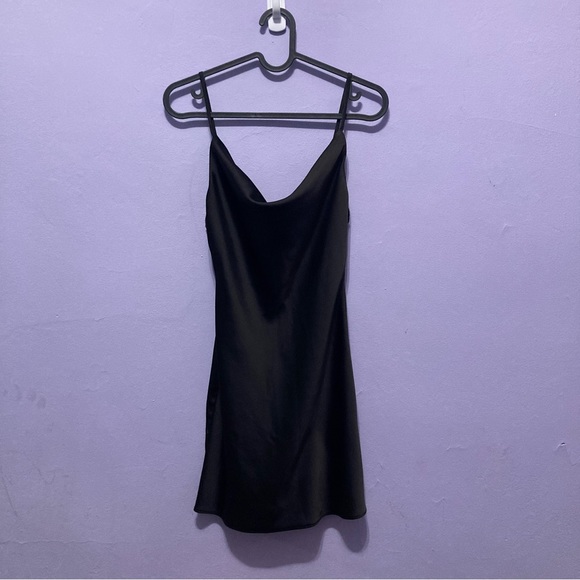 NWOT UO Mallory Cowl Neck Slip Dress - Picture 2 of 2